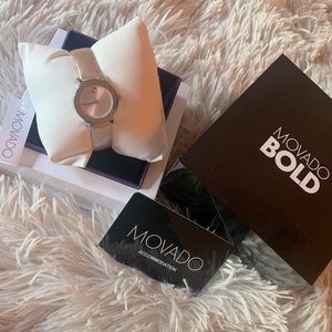 Movado Blush Watch | Pink Rose Gold